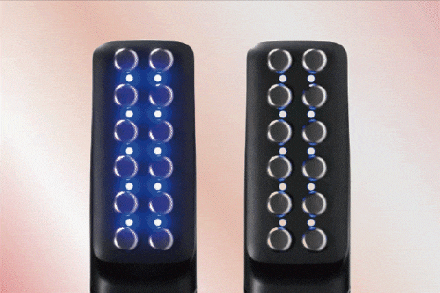 イーポレーション・シュプリームのLED使用時の様子
